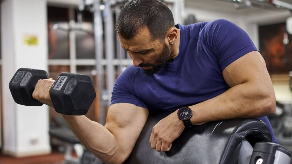 Gym Workout Biceps