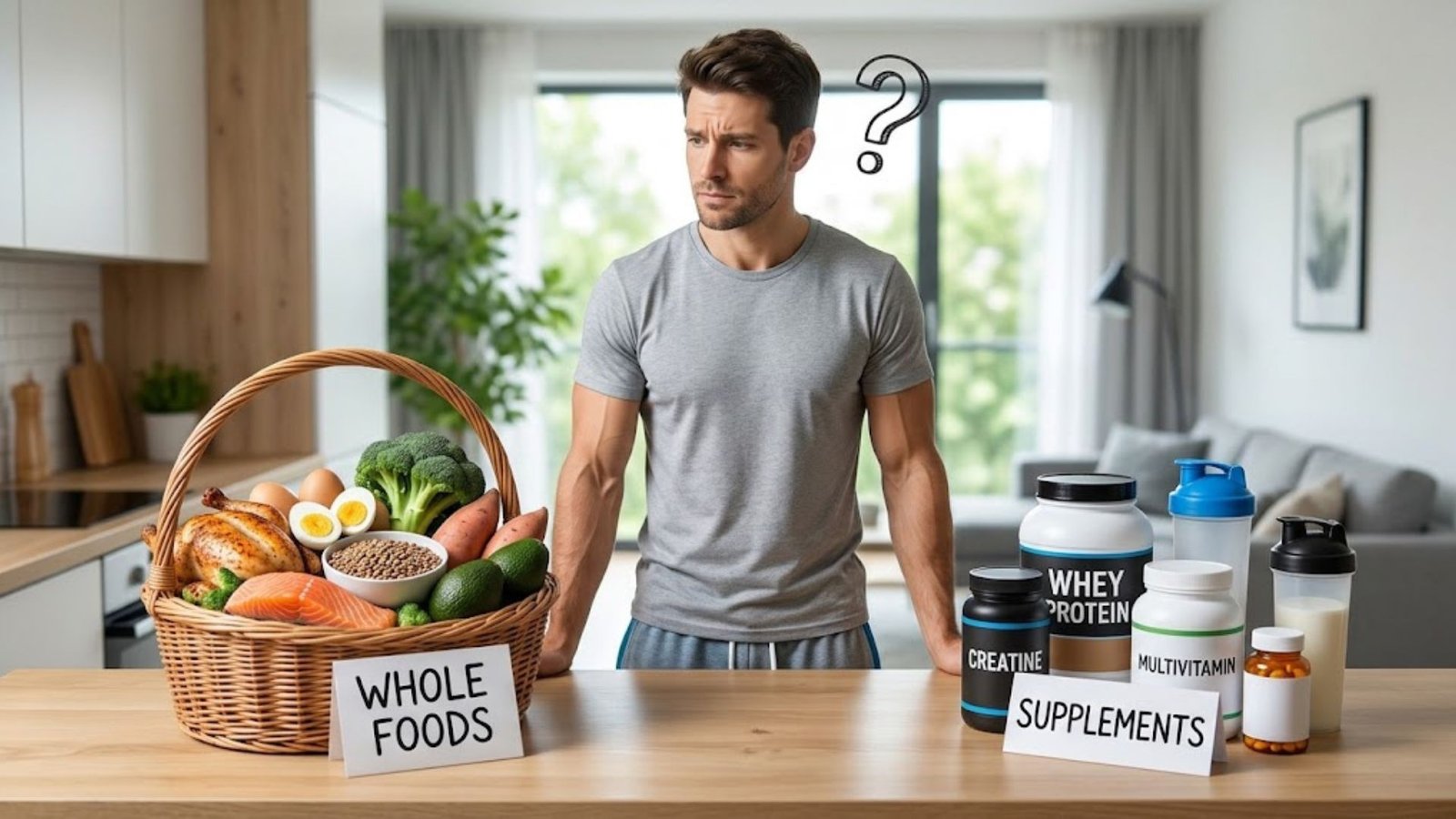 Do I need supplements to build muscle?